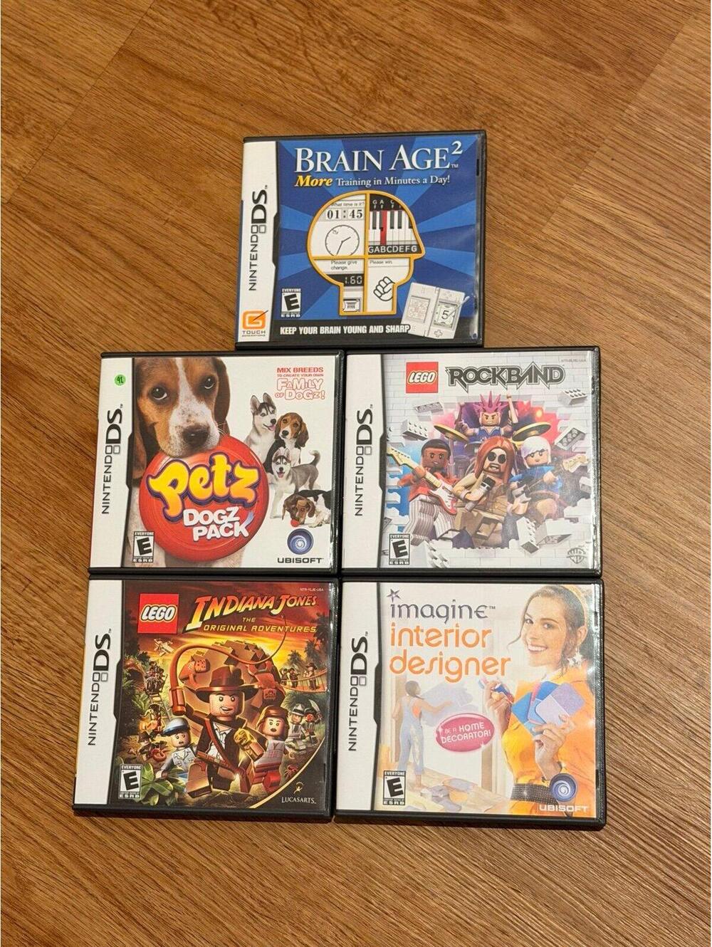 5 Nintendo DS games
